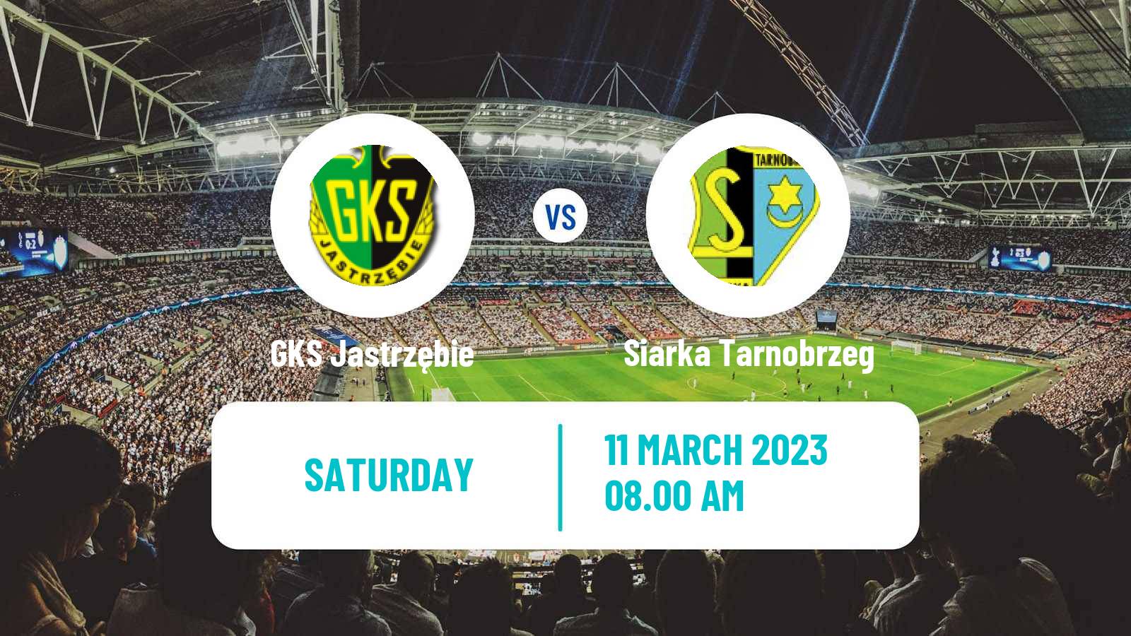 Soccer Polish Division 2 GKS Jastrzębie - Siarka Tarnobrzeg