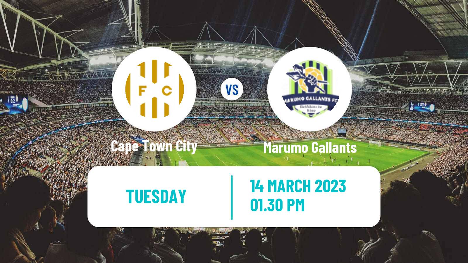 Soccer South African Premier Soccer League Cape Town City - Marumo Gallants