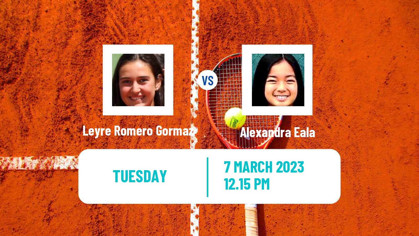 Tennis ITF Tournaments Leyre Romero Gormaz - Alexandra Eala