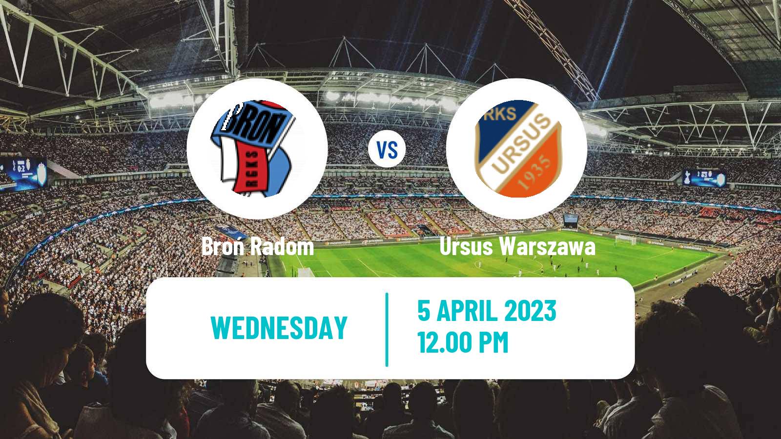 Soccer Polish Division 3 - Group I Broń Radom - Ursus Warszawa