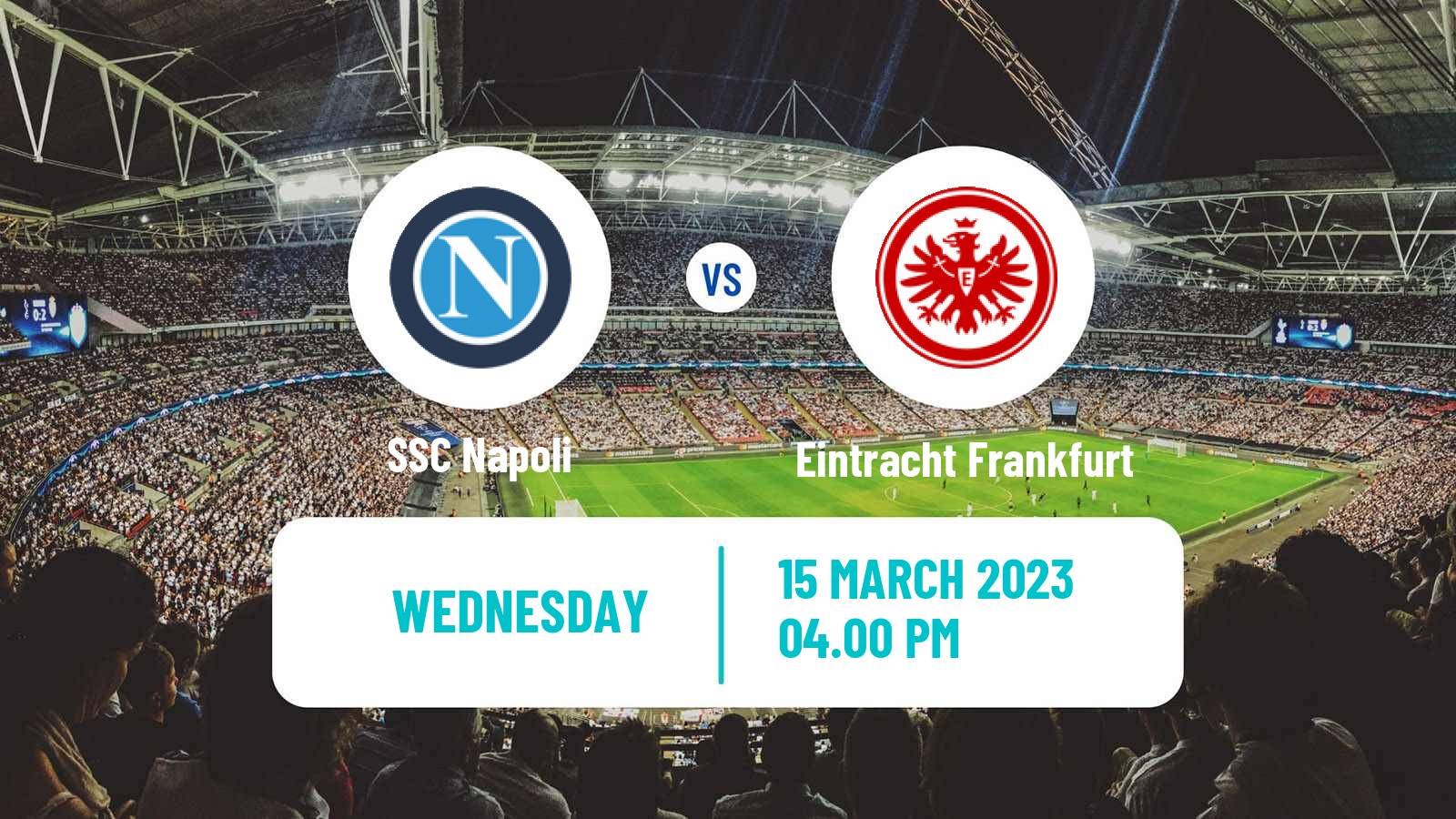 Soccer UEFA Champions League Napoli - Eintracht Frankfurt