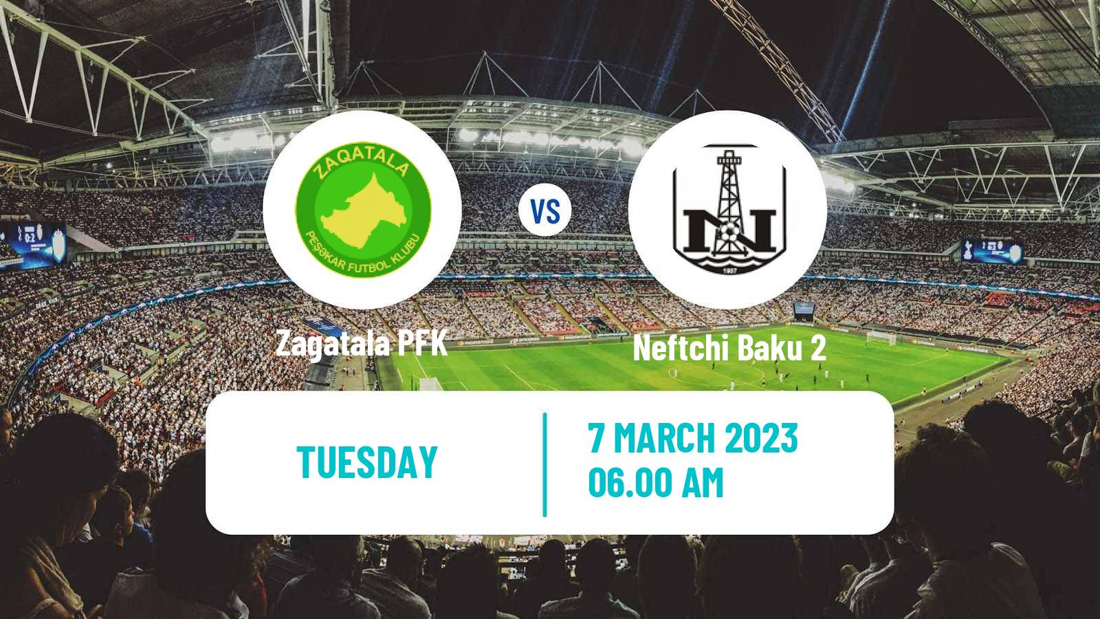 Soccer Azerbaijan First Division Zagatala - Neftchi Baku 2
