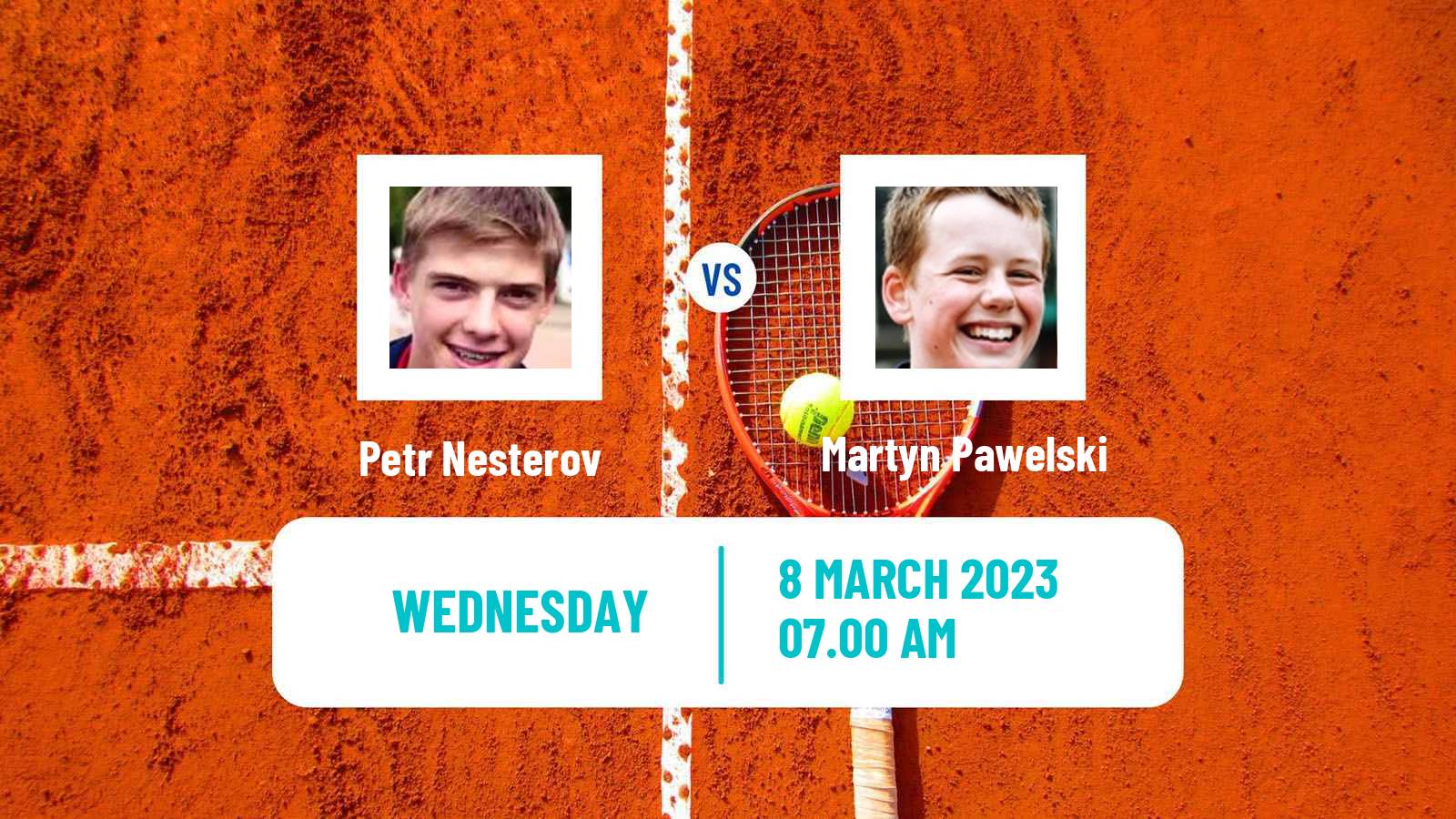 Tennis ITF Tournaments Petr Nesterov - Martyn Pawelski