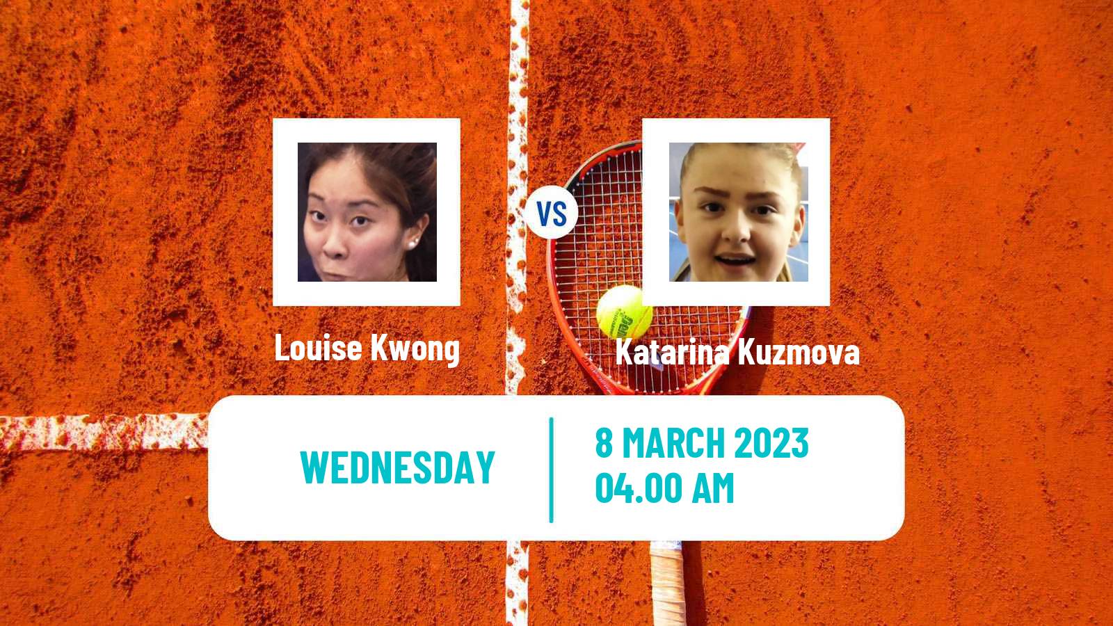 Tennis ITF Tournaments Louise Kwong - Katarina Kuzmova
