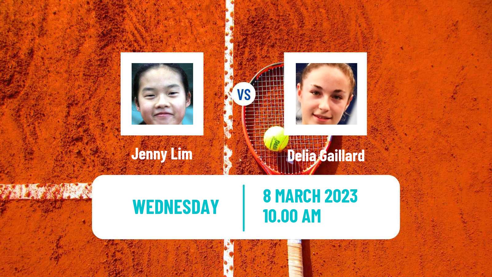 Tennis ITF Tournaments Jenny Lim - Delia Gaillard