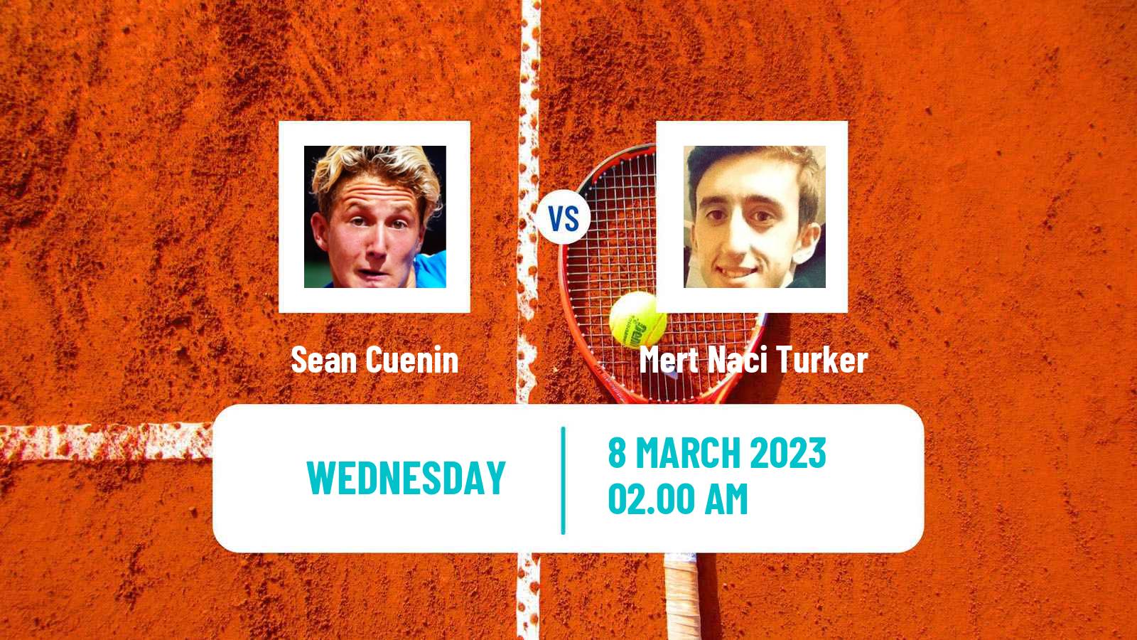 Tennis ITF Tournaments Sean Cuenin - Mert Naci Turker