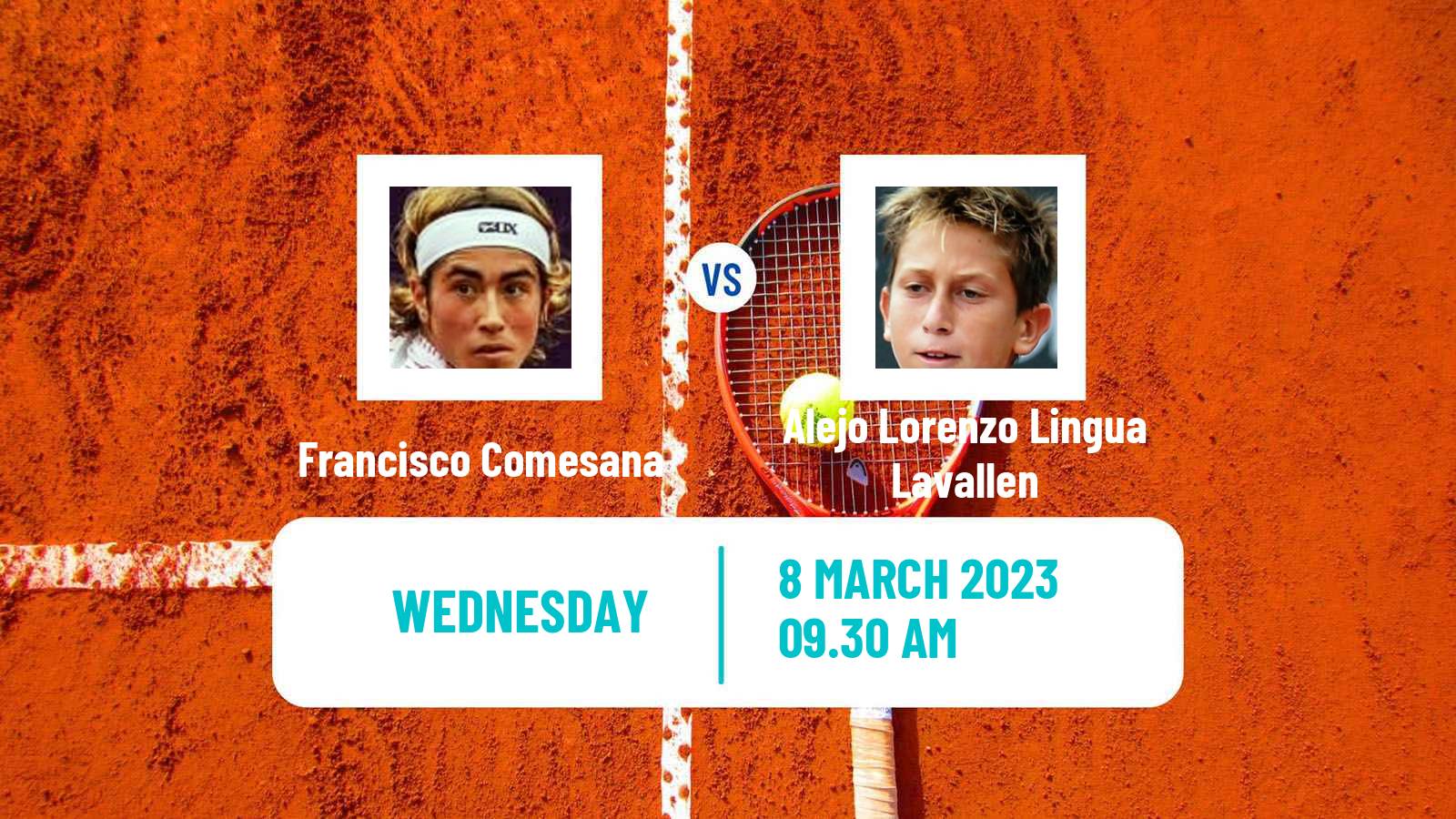 Tennis ITF Tournaments Francisco Comesana - Alejo Lorenzo Lingua Lavallen
