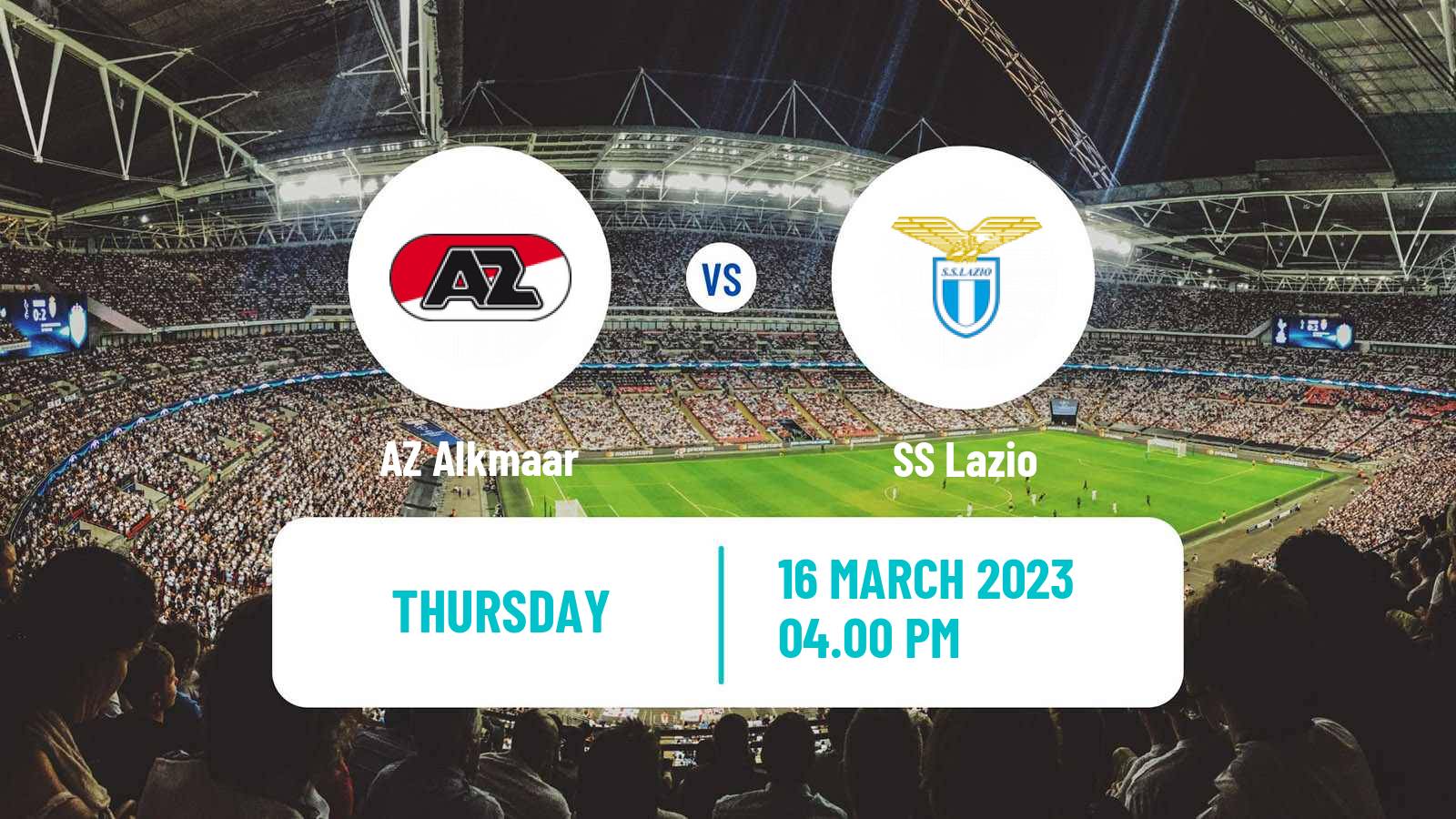 Soccer UEFA Europa Conference League AZ Alkmaar - Lazio