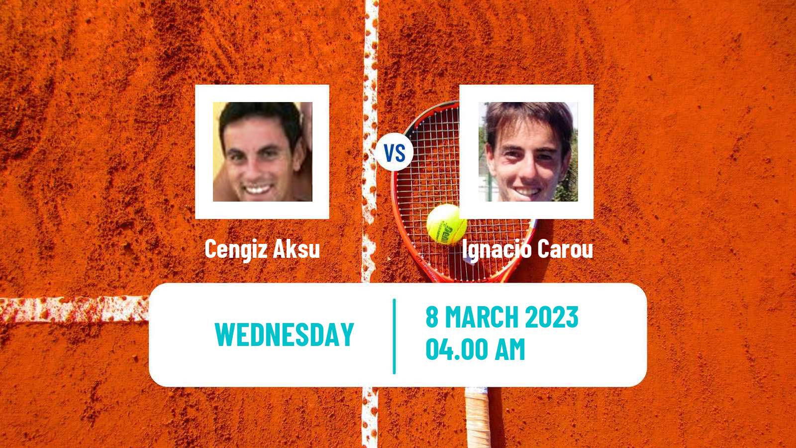 Tennis ITF Tournaments Cengiz Aksu - Ignacio Carou