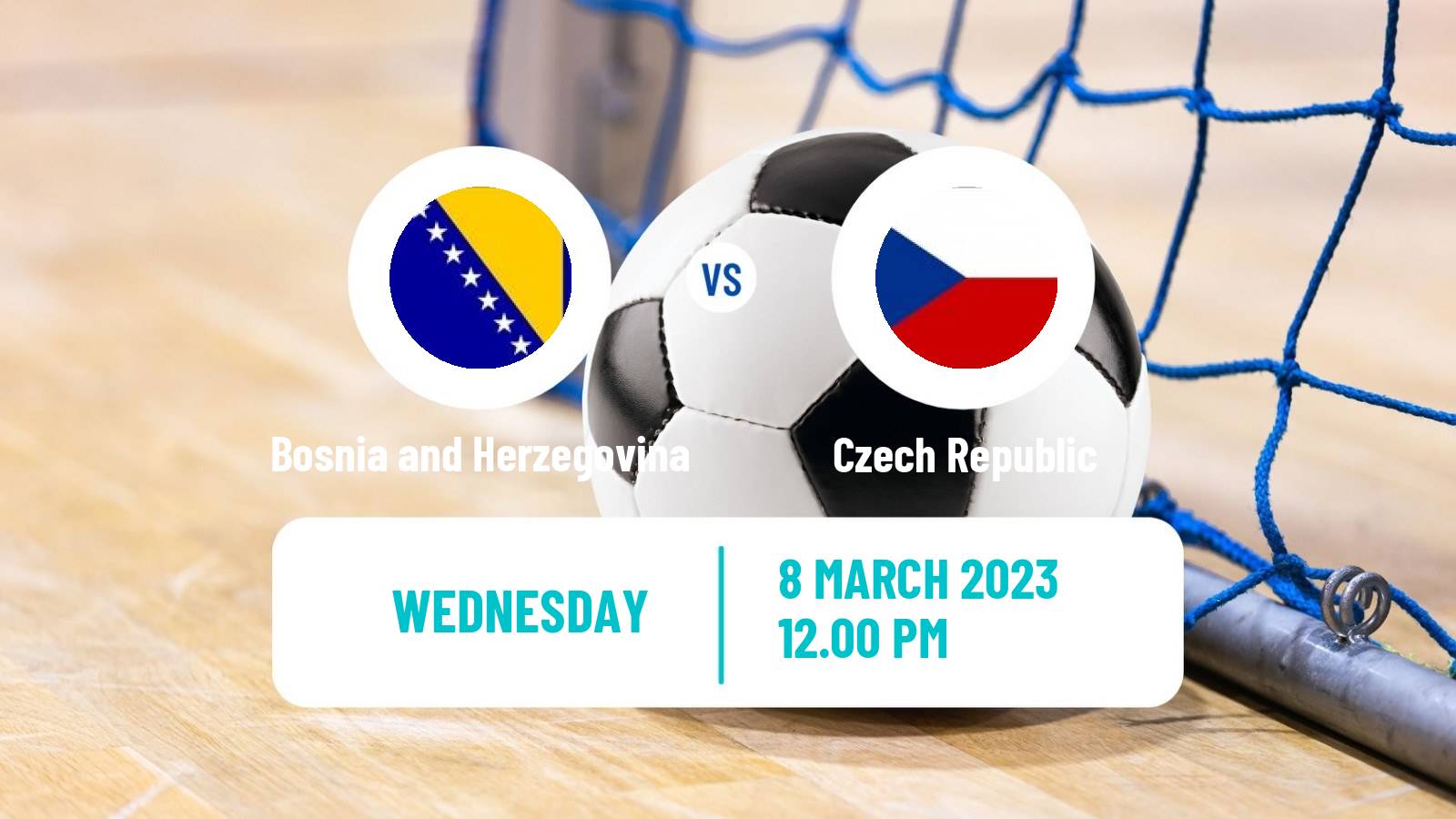 Futsal Futsal World Cup Bosnia and Herzegovina - Czech Republic