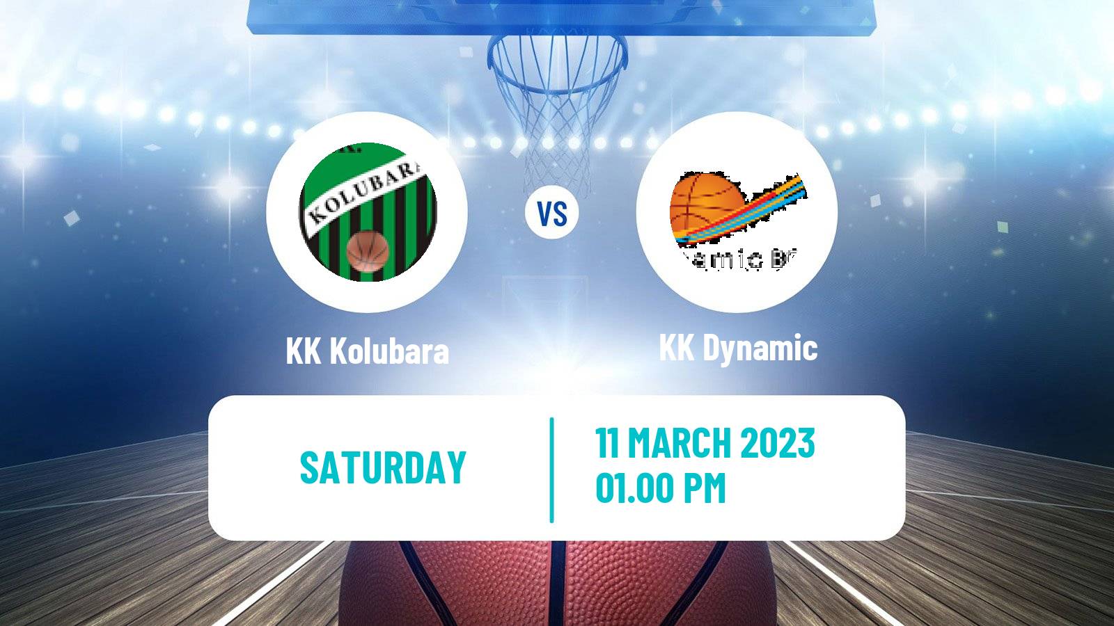 Basketball Serbian First League Basketball Kolubara - Dynamic