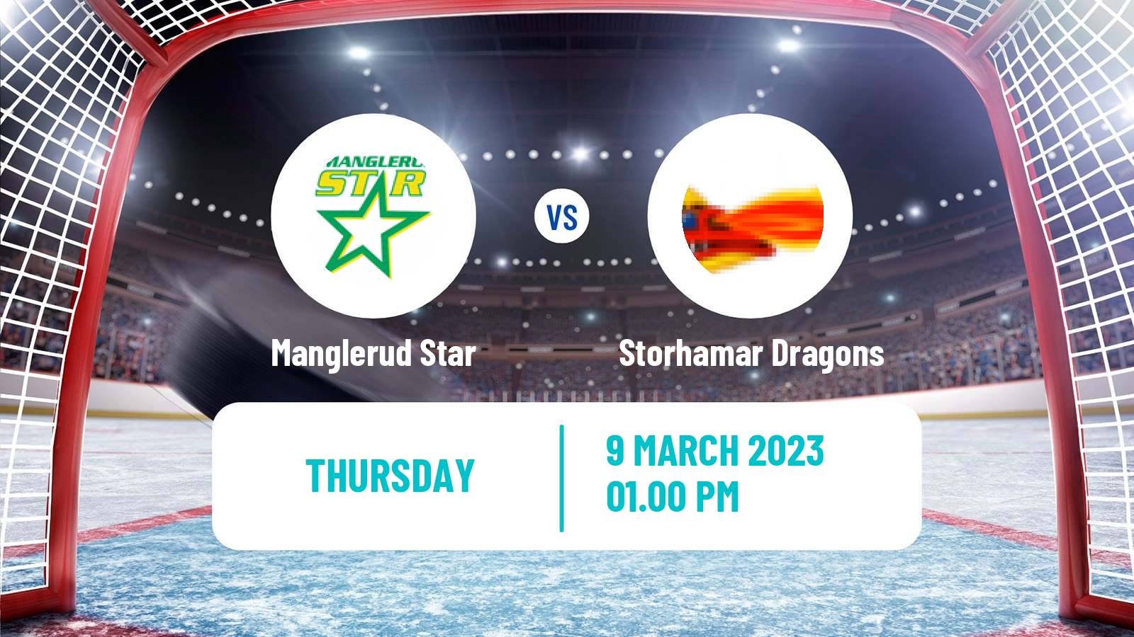 Hockey Norwegian Ligaen Hockey Manglerud Star - Storhamar Dragons