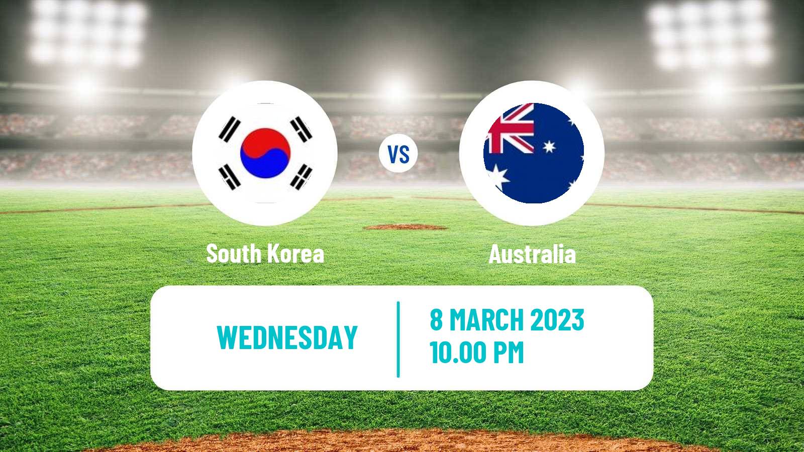 Baseball World Baseball Classic South Korea - Australia