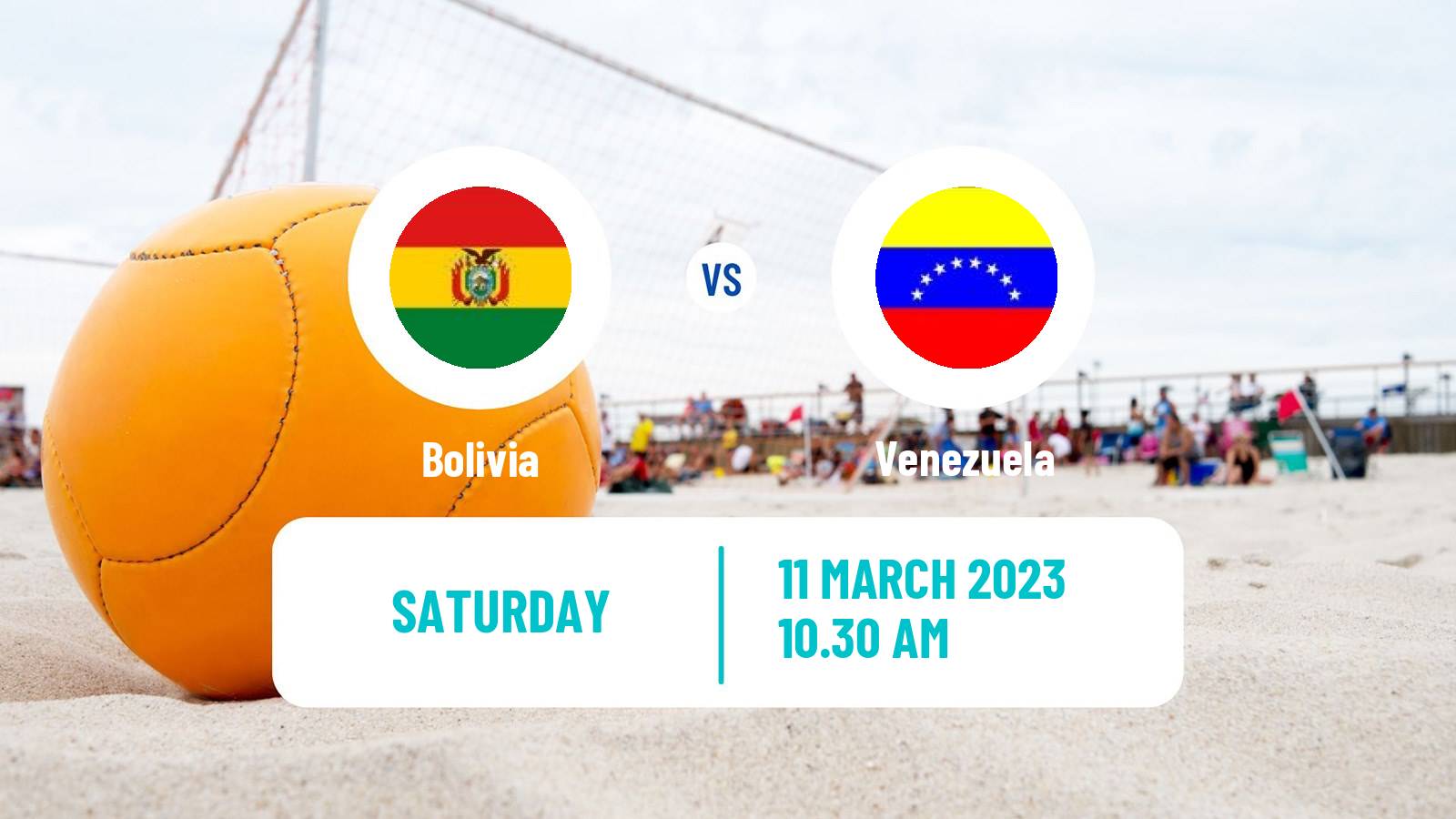 Beach soccer Beach Soccer Bolivia - Venezuela