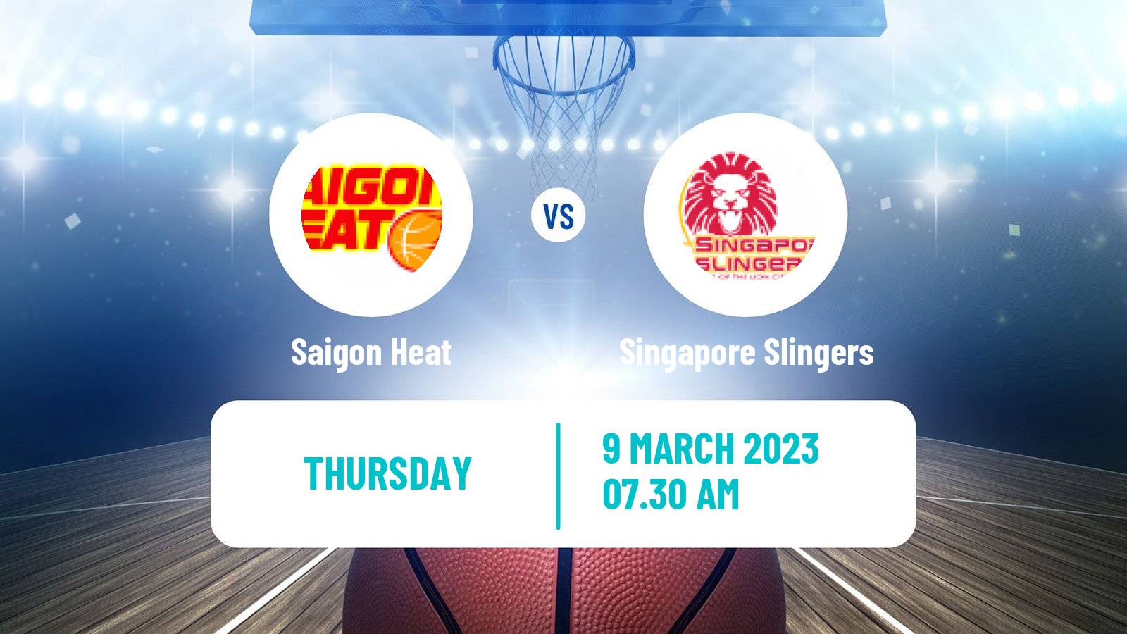 Basketball ASEAN Basketball League Saigon Heat - Singapore Slingers