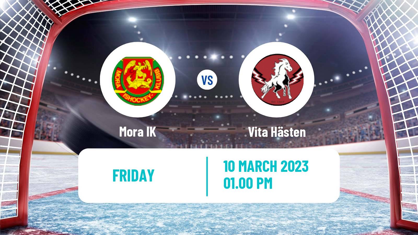 Hockey Swedish Hockey Allsvenskan Mora - Vita Hästen