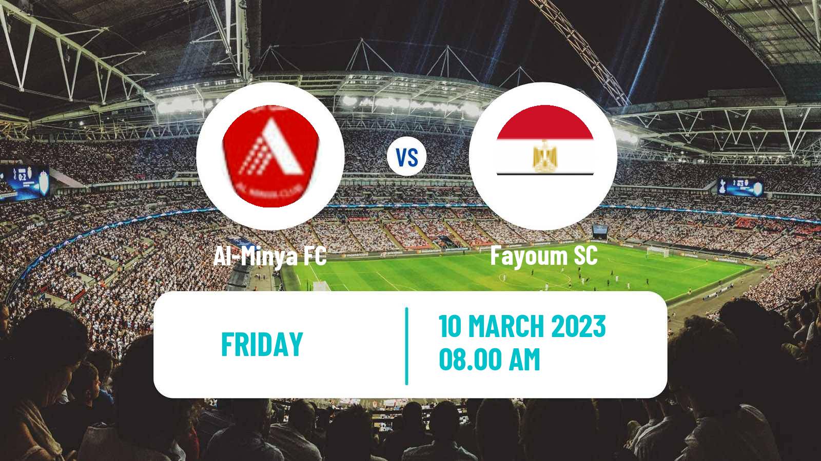 Soccer Egyptian Division 2 - Group A Al-Minya - Fayoum