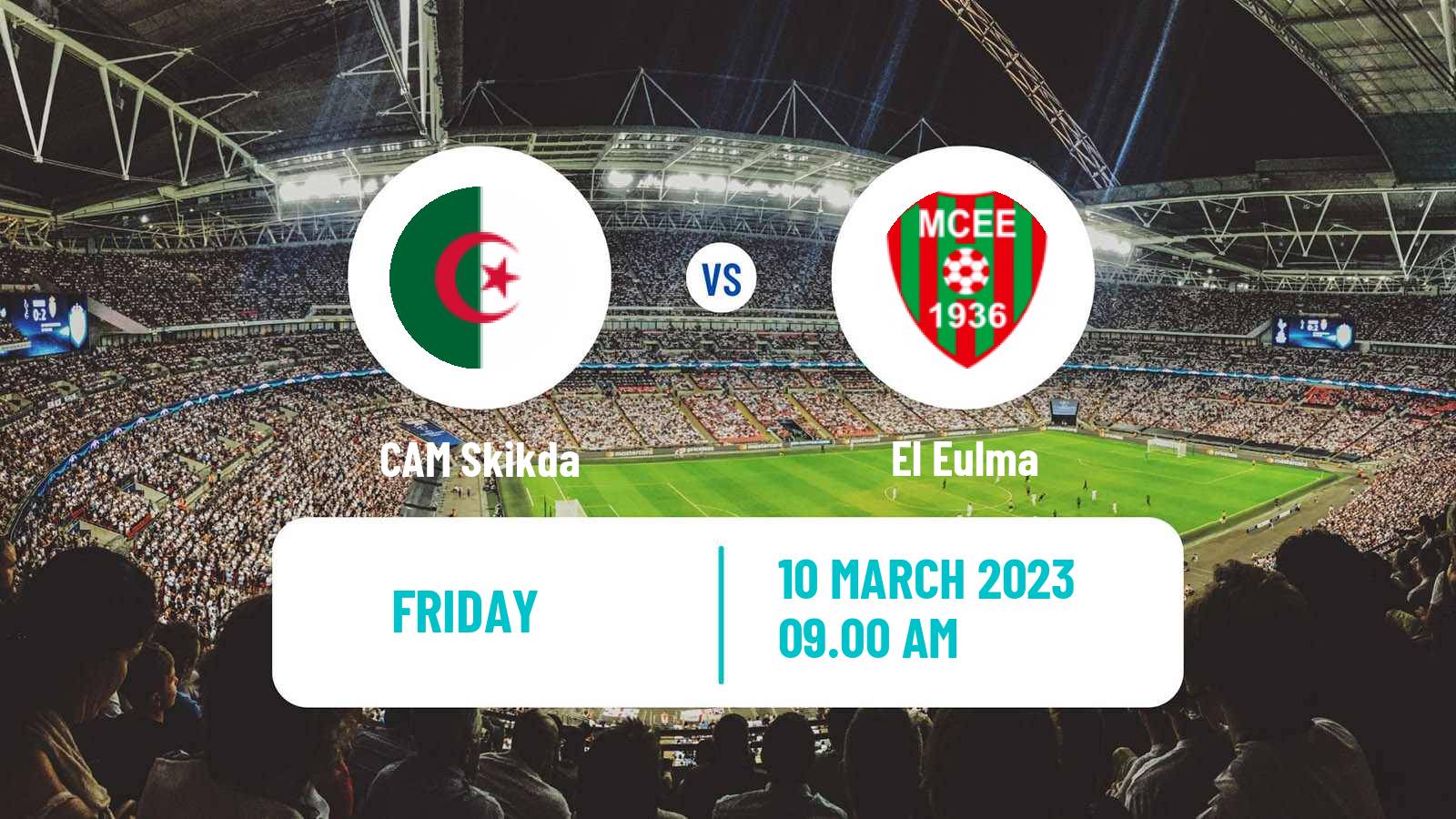 Soccer Algerian Ligue 2 Skikda - El Eulma