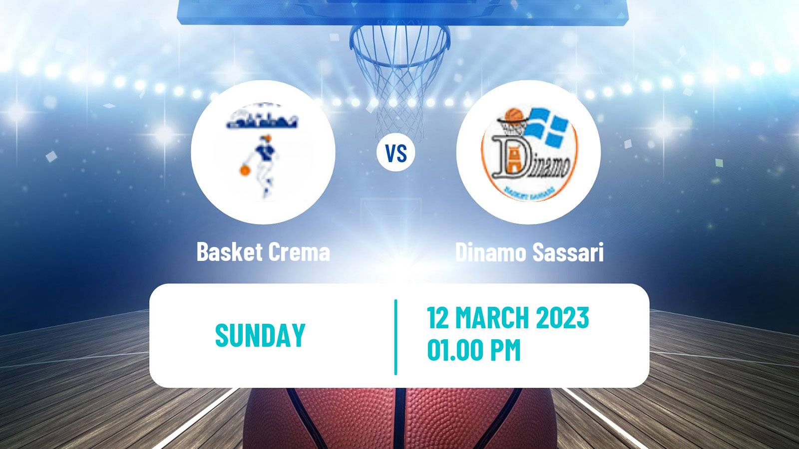 Basketball Italian Serie A1 Basketball Women Crema - Dinamo Sassari