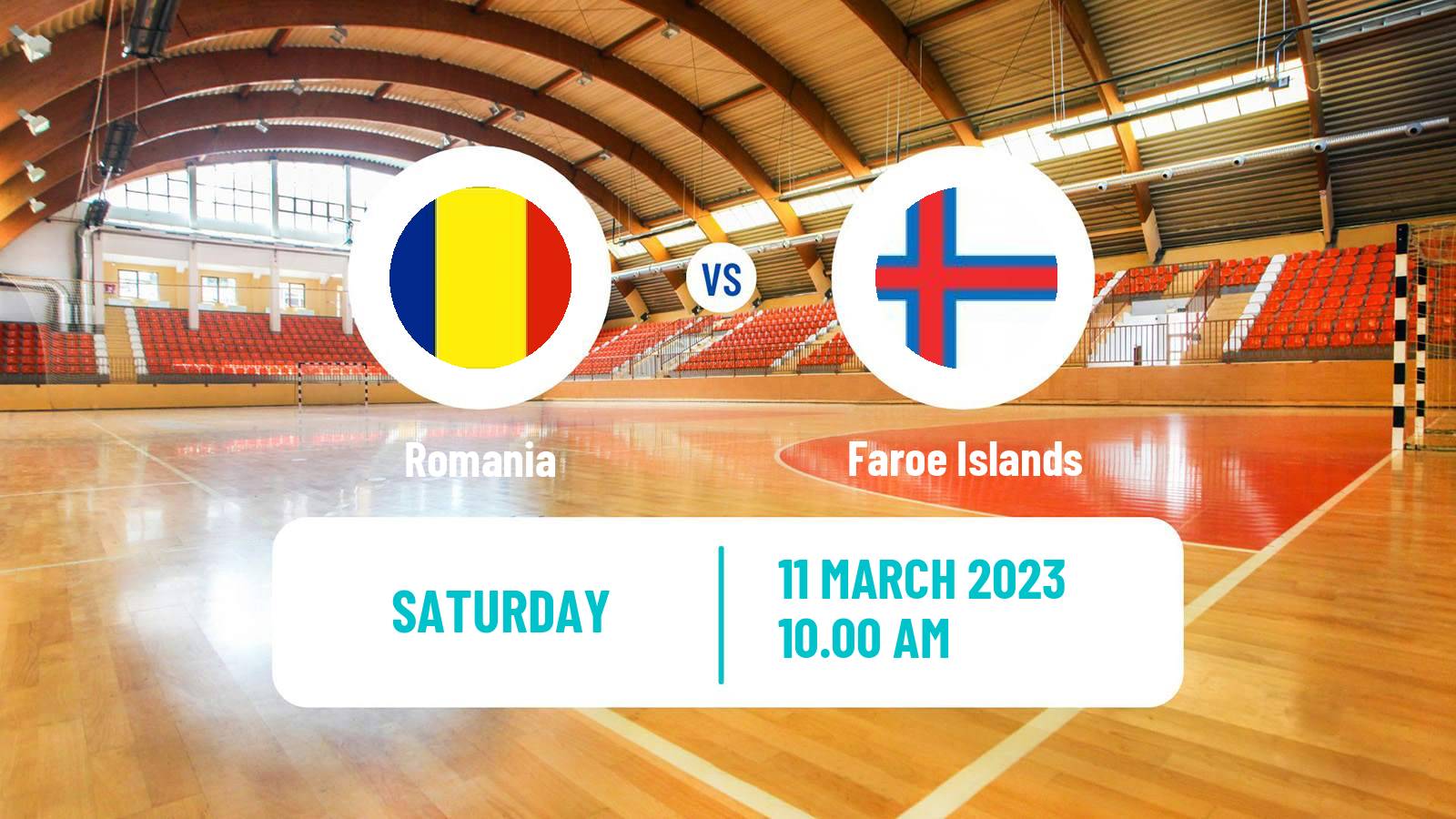 Handball Handball European Championship Romania - Faroe Islands