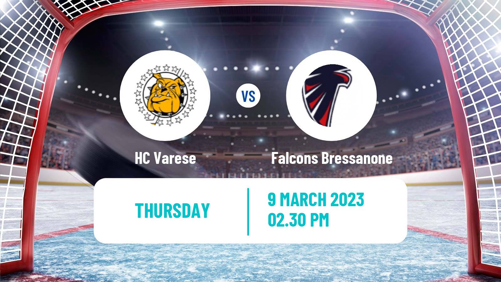 Hockey Italian IHL Varese - Falcons Bressanone