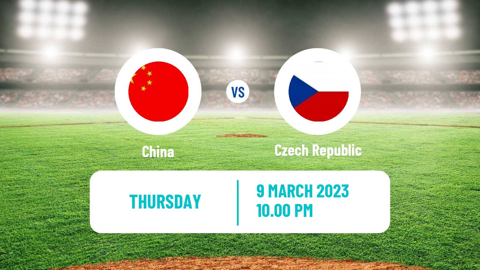 Baseball World Baseball Classic China - Czech Republic