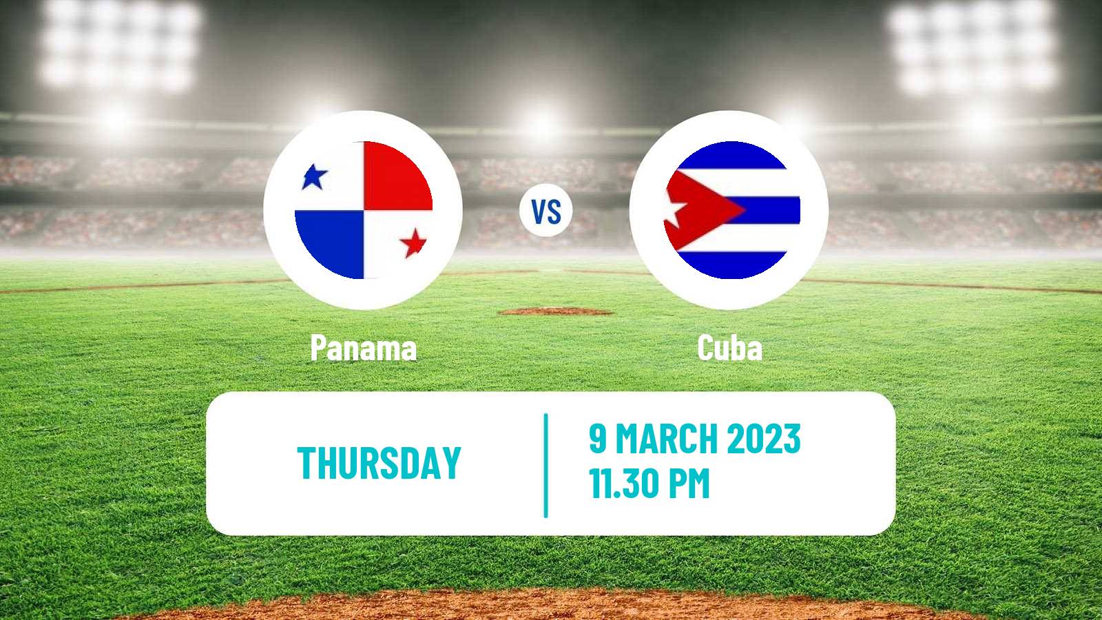 Baseball World Baseball Classic Panama - Cuba