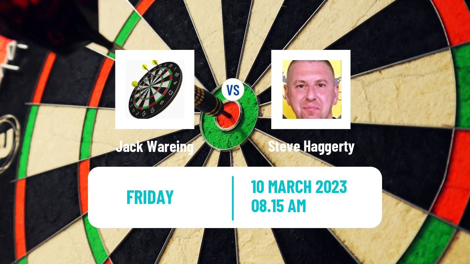 Darts Darts Jack Wareing - Steve Haggerty