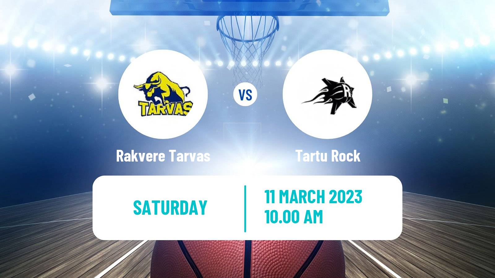 Basketball Estonian–Latvian Basketball League Rakvere Tarvas - Tartu Rock