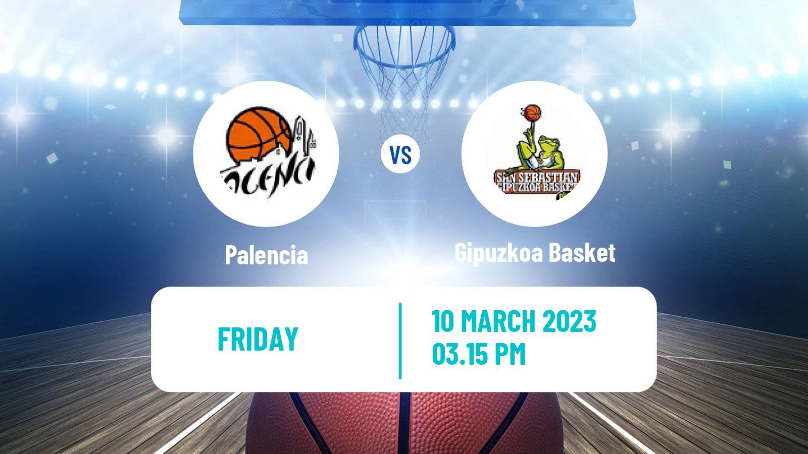 Basketball Spanish LEB Oro Palencia - Gipuzkoa Basket