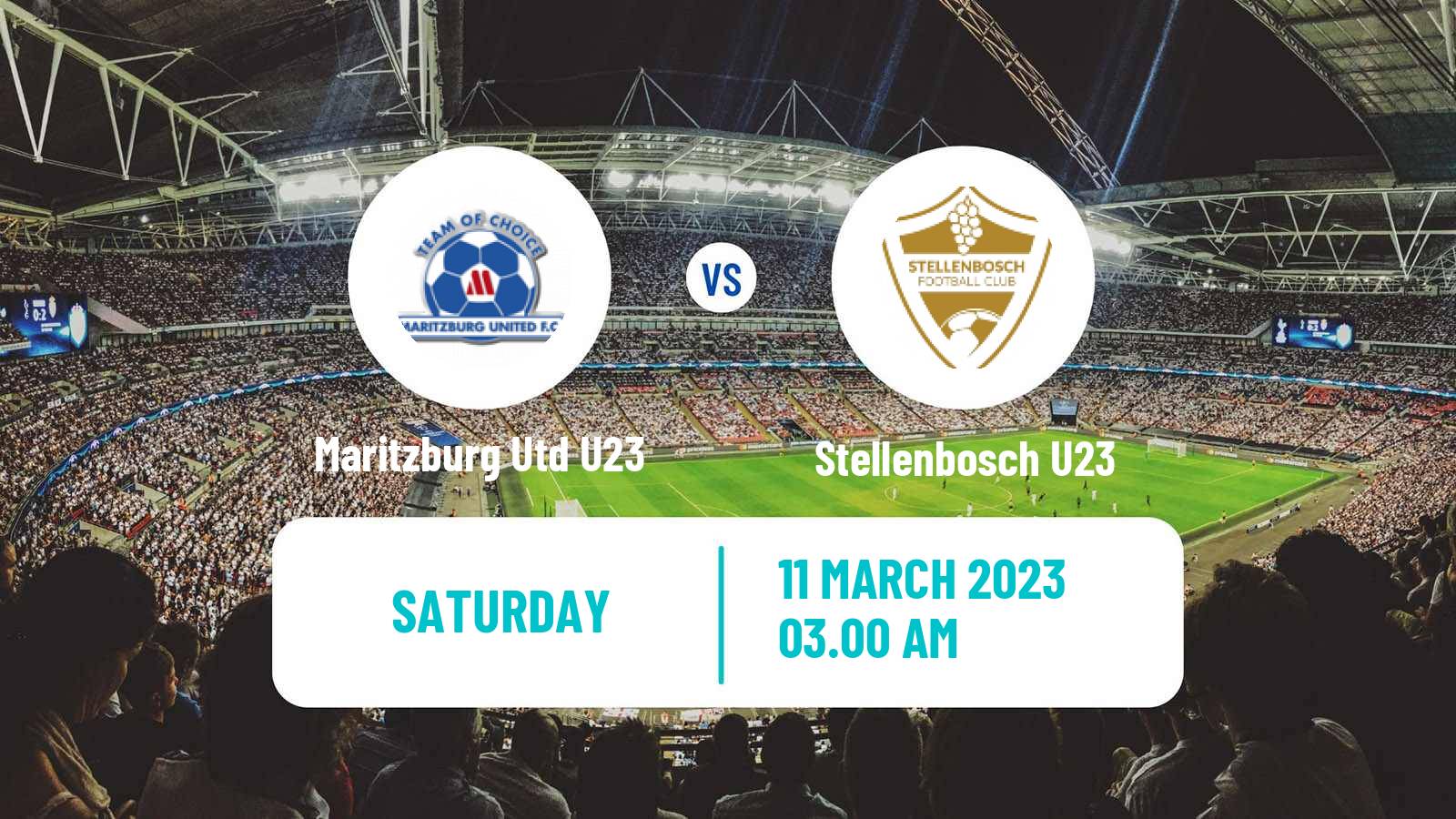 Soccer South African Diski Challenge Maritzburg Utd U23 - Stellenbosch U23