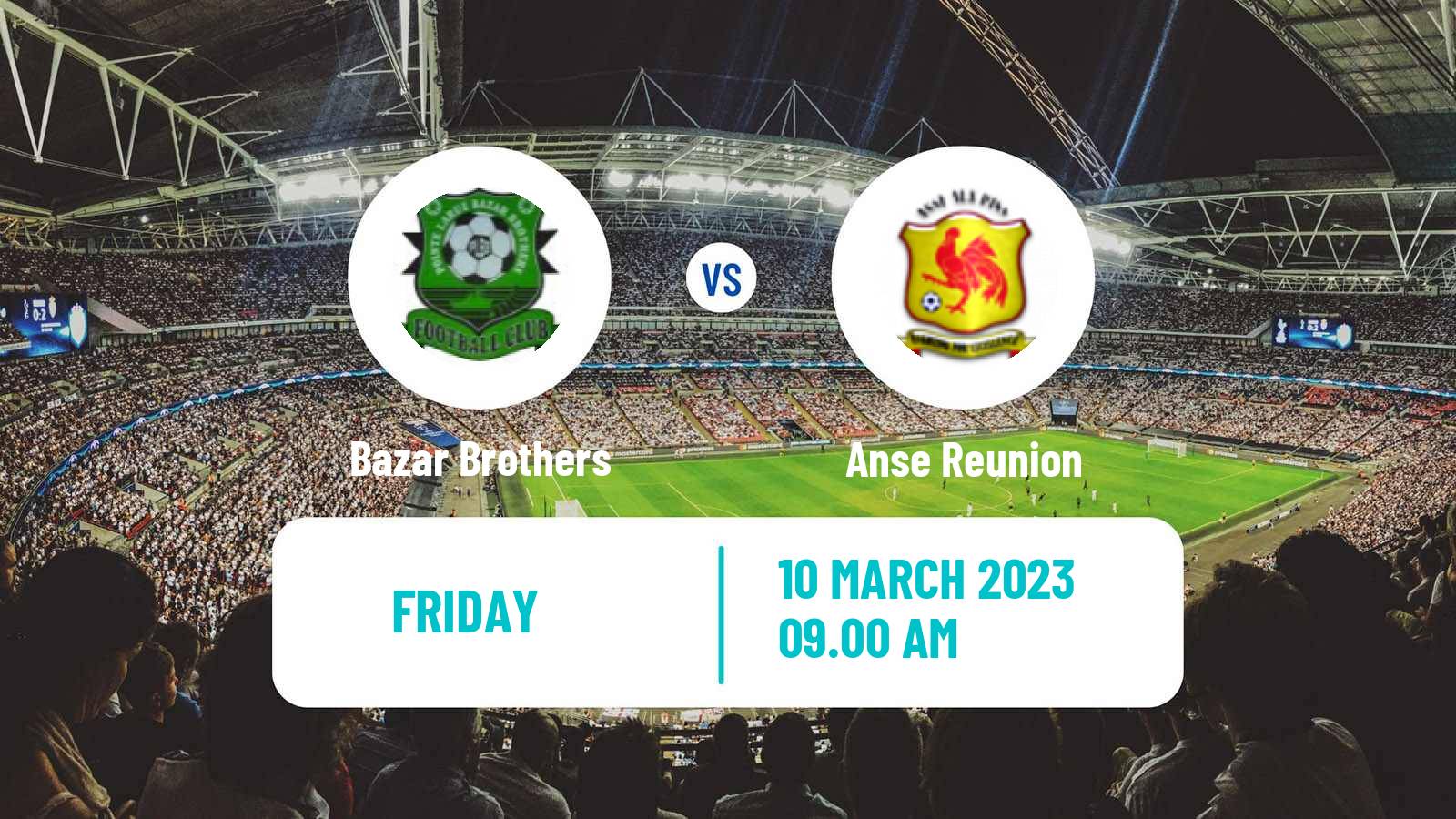 Soccer Seychelles Premier League Bazar Brothers - Anse Reunion