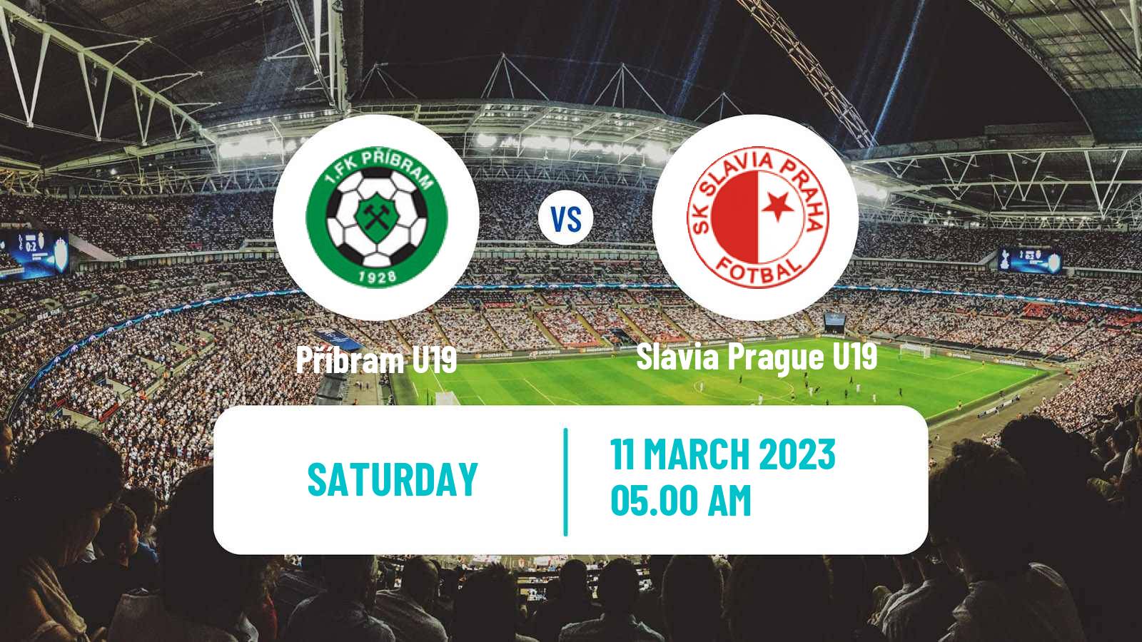 Soccer Czech U19 League Příbram U19 - Slavia Prague U19
