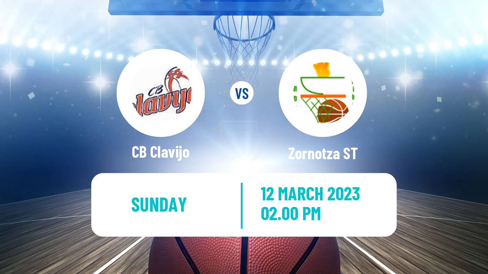Basketball Spanish LEB Plata Clavijo - Zornotza ST