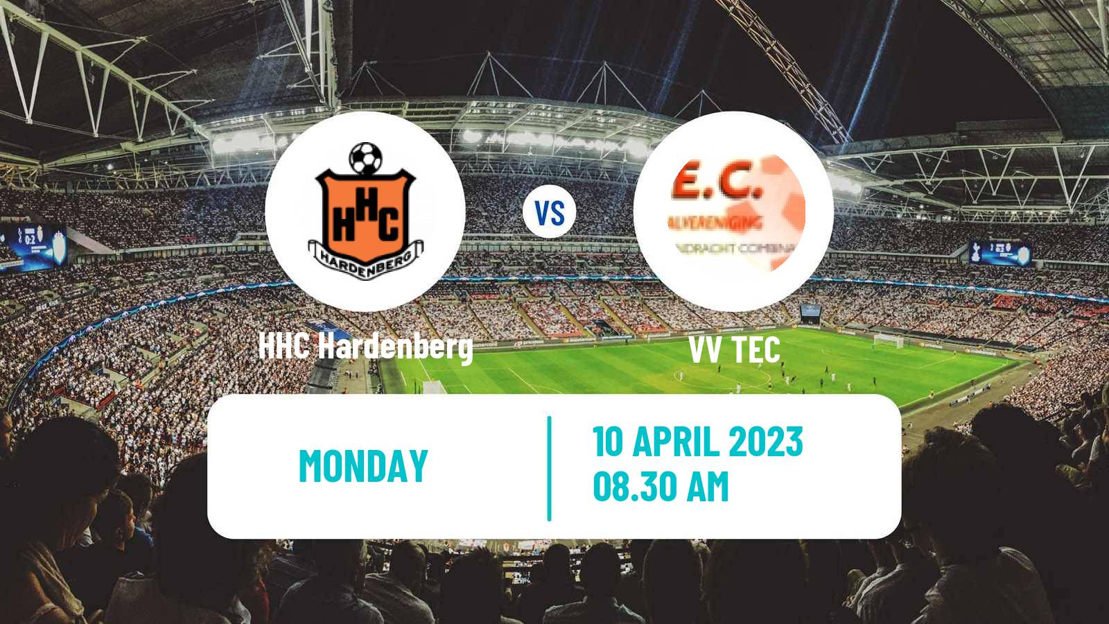 Soccer Dutch Tweede Divisie HHC Hardenberg - TEC