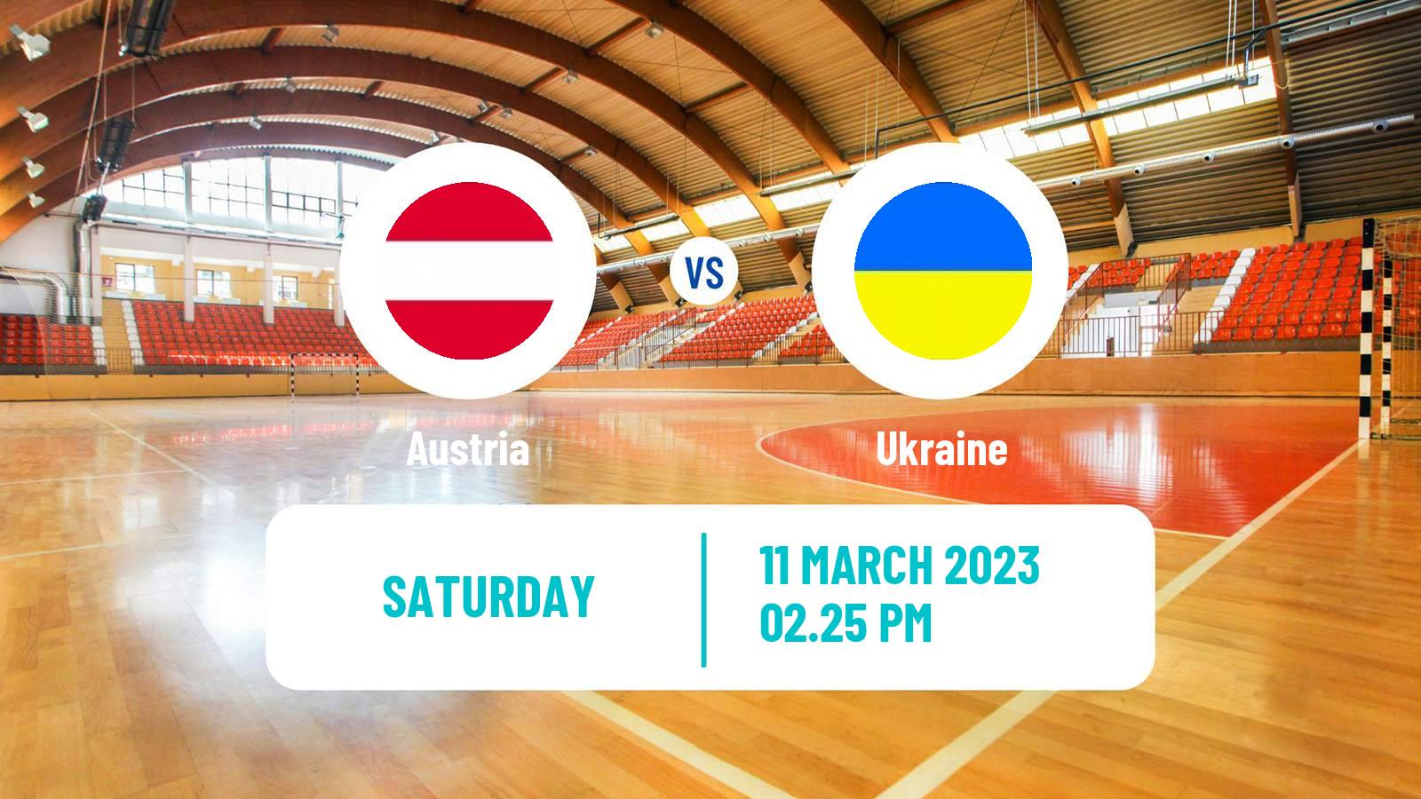 Handball Handball European Championship Austria - Ukraine