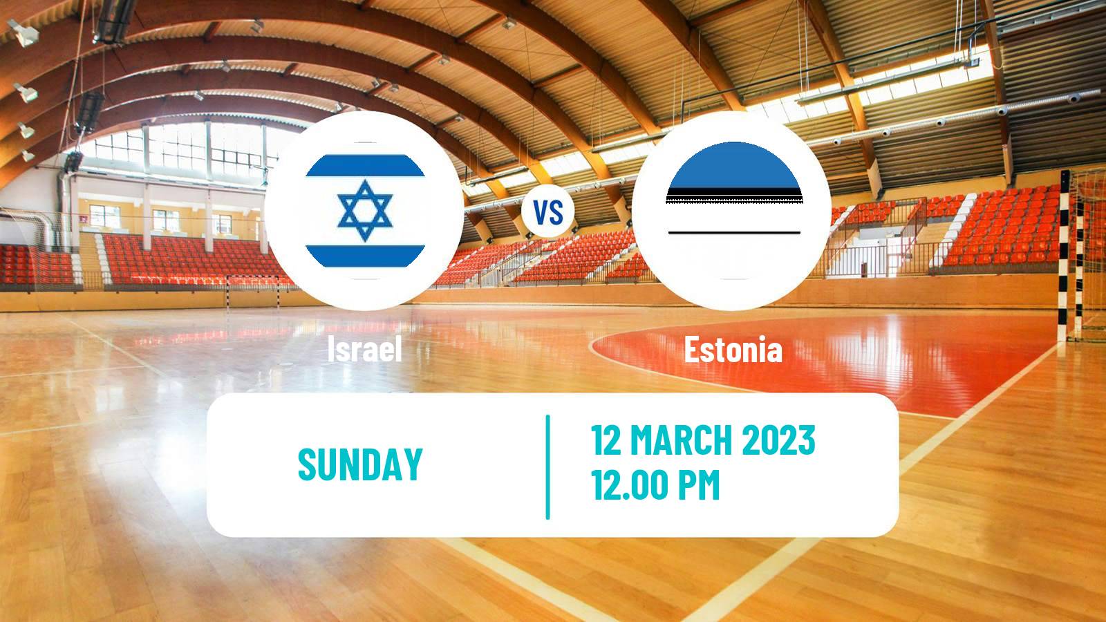 Handball Handball European Championship Israel - Estonia