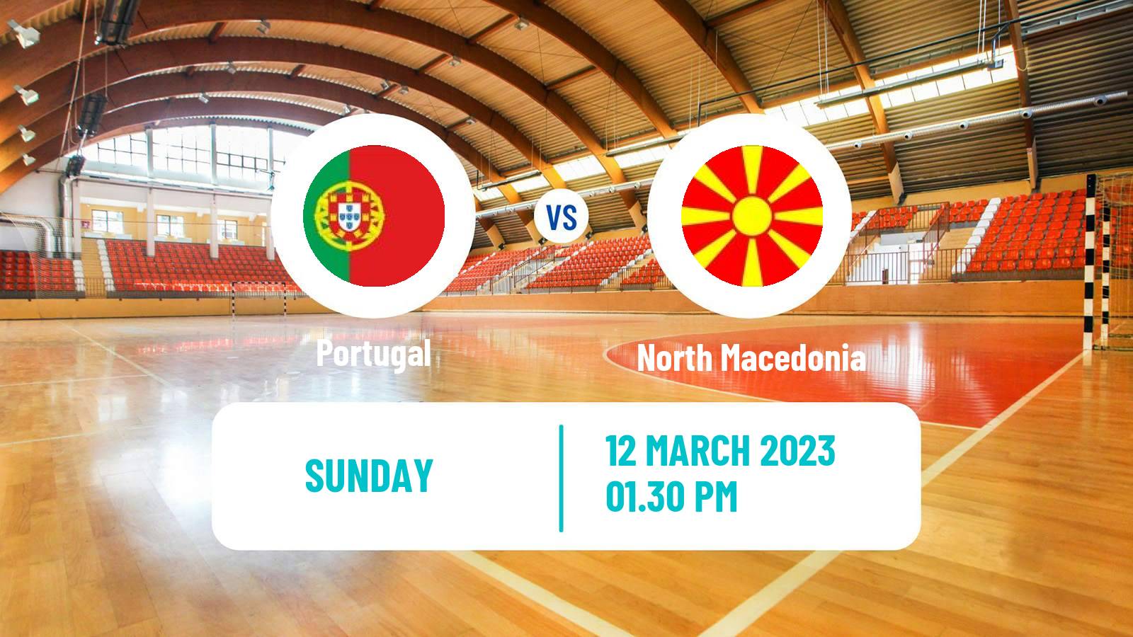 Handball Handball European Championship Portugal - North Macedonia