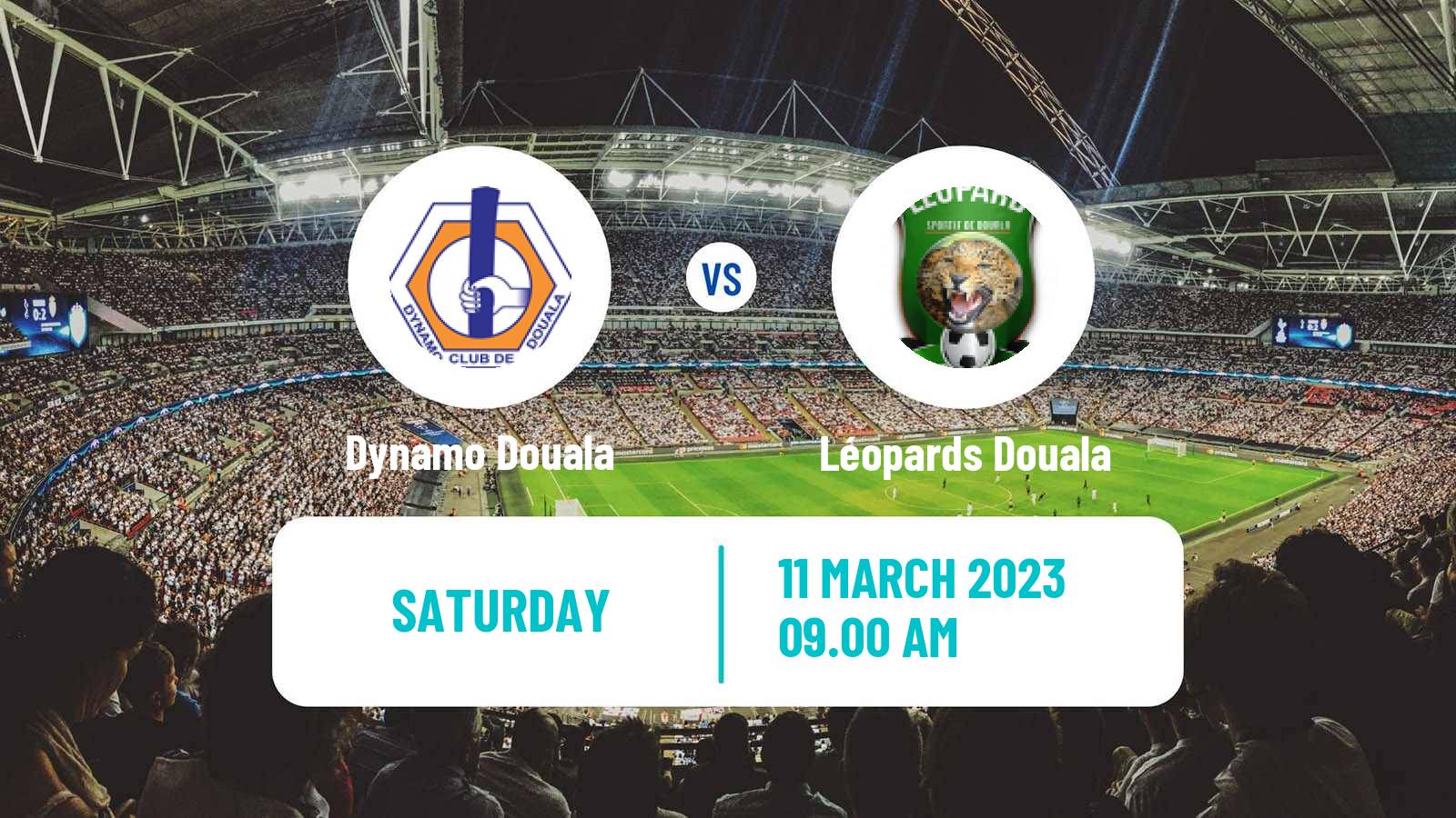Soccer Cameroon Elite Two Dynamo Douala - Léopards Douala