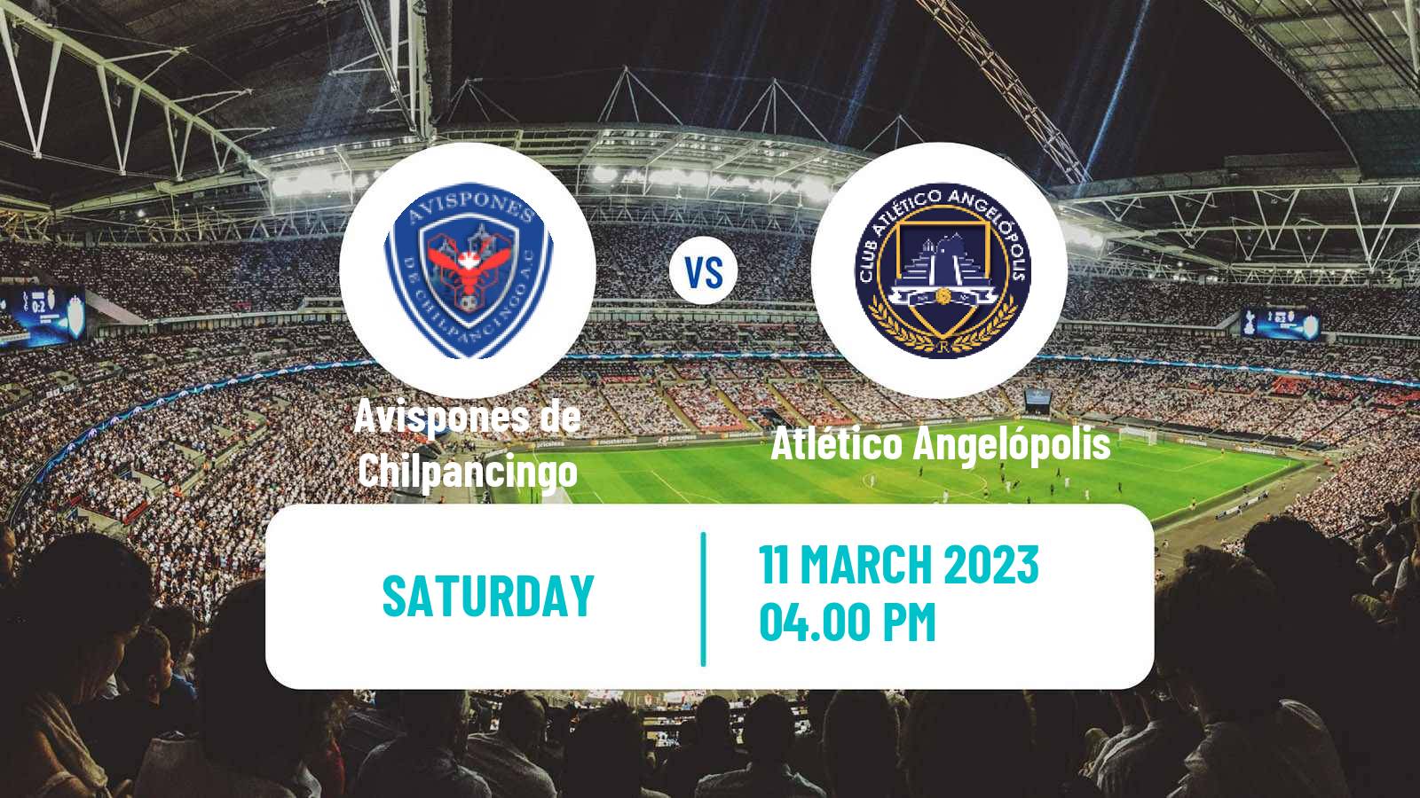 Soccer Mexican Liga Premier Serie B Avispones de Chilpancingo - Atlético Angelópolis