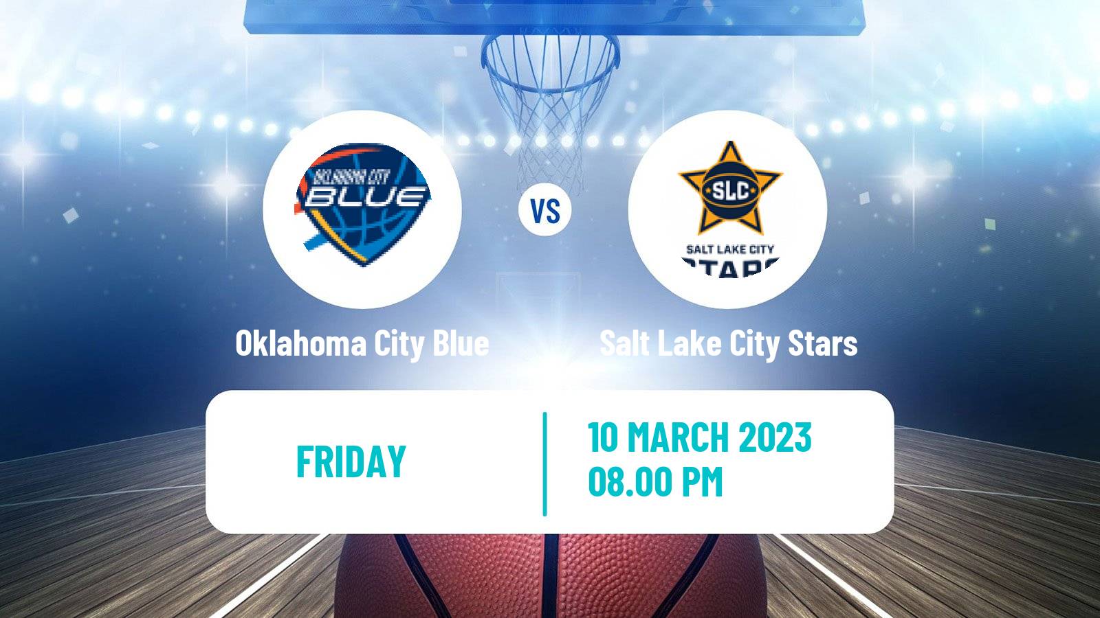 Basketball NBA G-League Oklahoma City Blue - Salt Lake City Stars