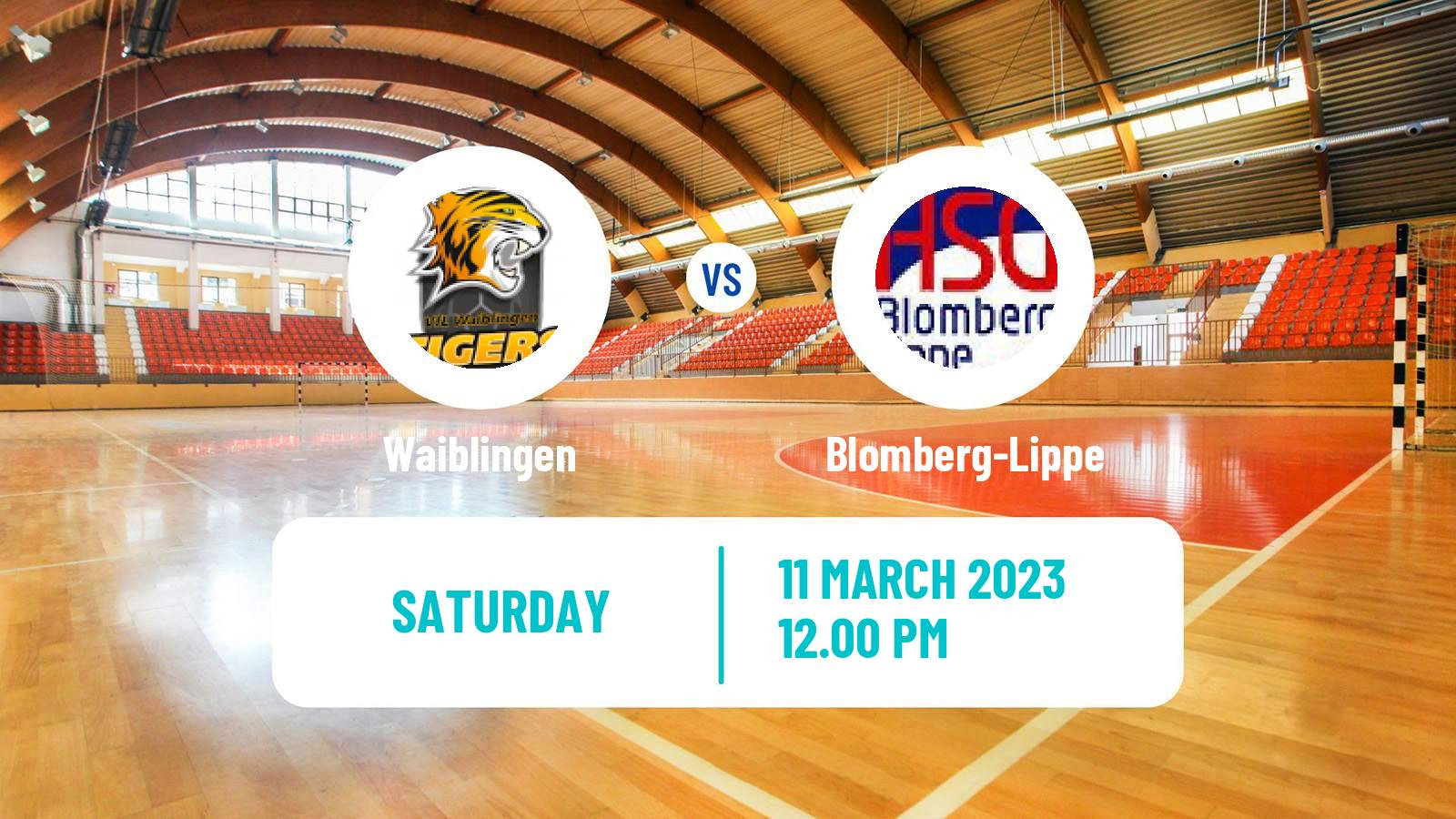 Handball German 1 Bundesliga Handball Women Waiblingen - Blomberg-Lippe