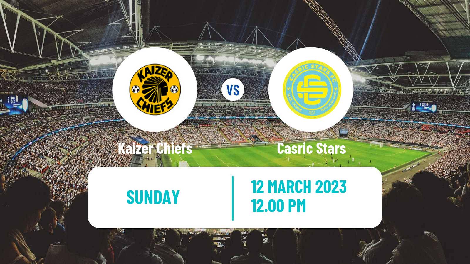 Soccer South African Nedbank Cup Kaizer Chiefs - Casric Stars