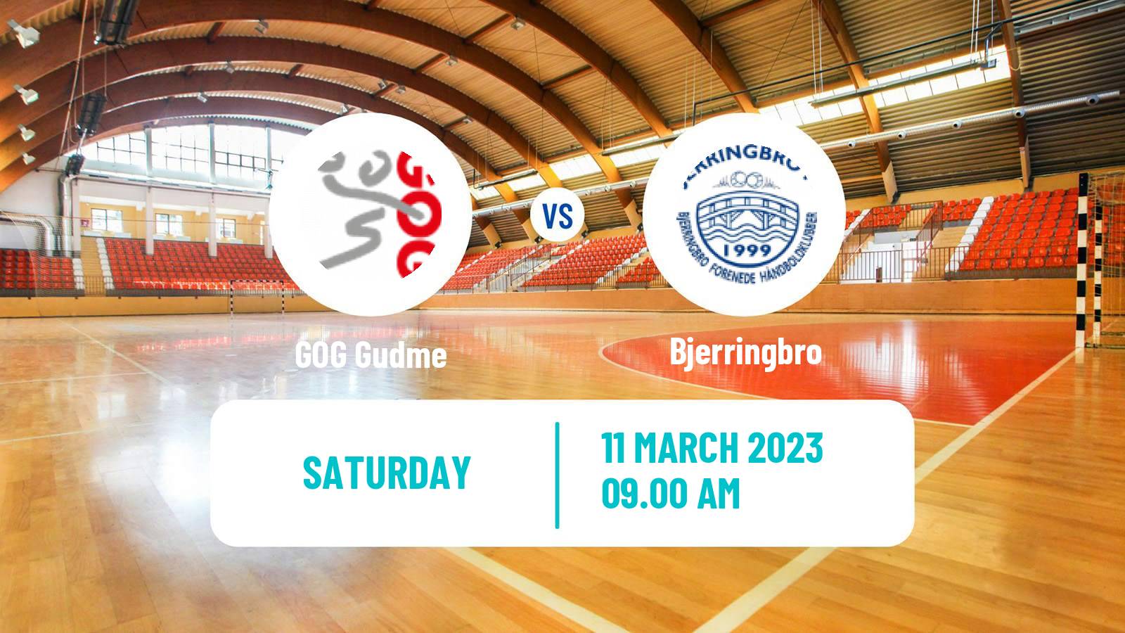 Handball Danish 1 Division Handball Women GOG Gudme - Bjerringbro