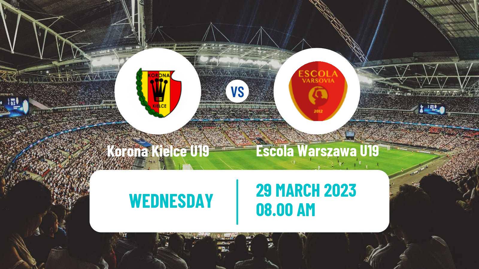 Soccer Polish Central Youth League Korona Kielce U19 - Escola Warszawa U19