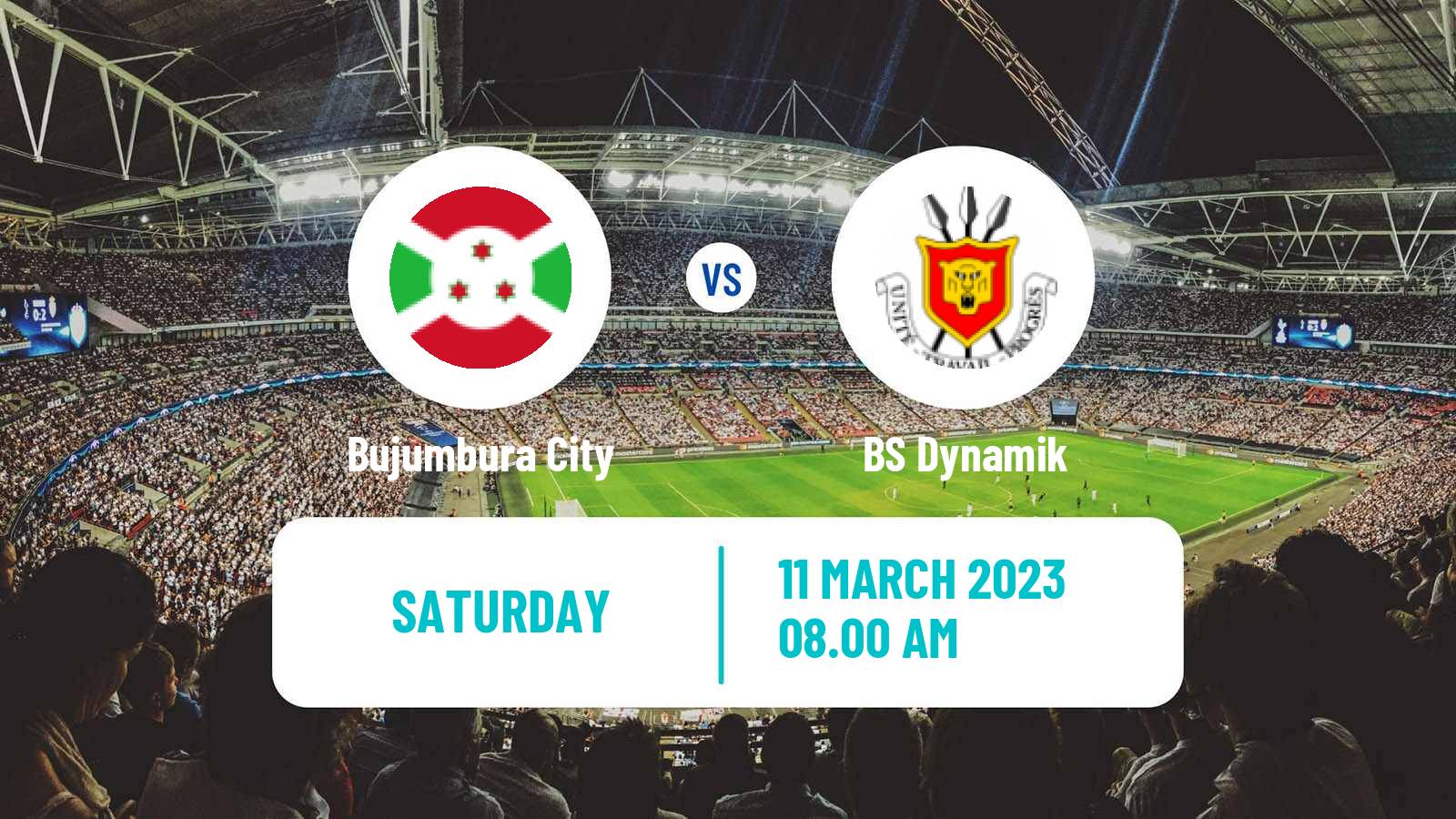 Soccer Burundi Premier League Bujumbura City - Dynamik