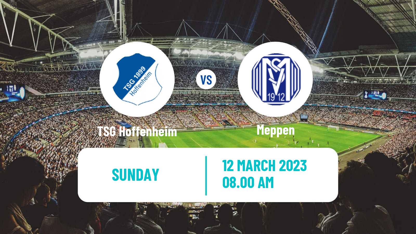 Soccer German Bundesliga Women TSG Hoffenheim - Meppen