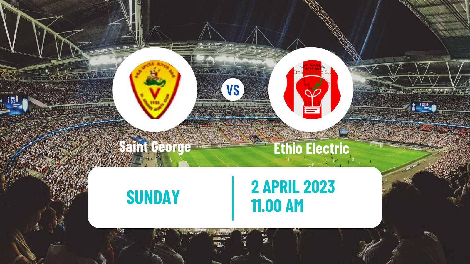Soccer Ethiopian Premier League Saint George - Ethio Electric
