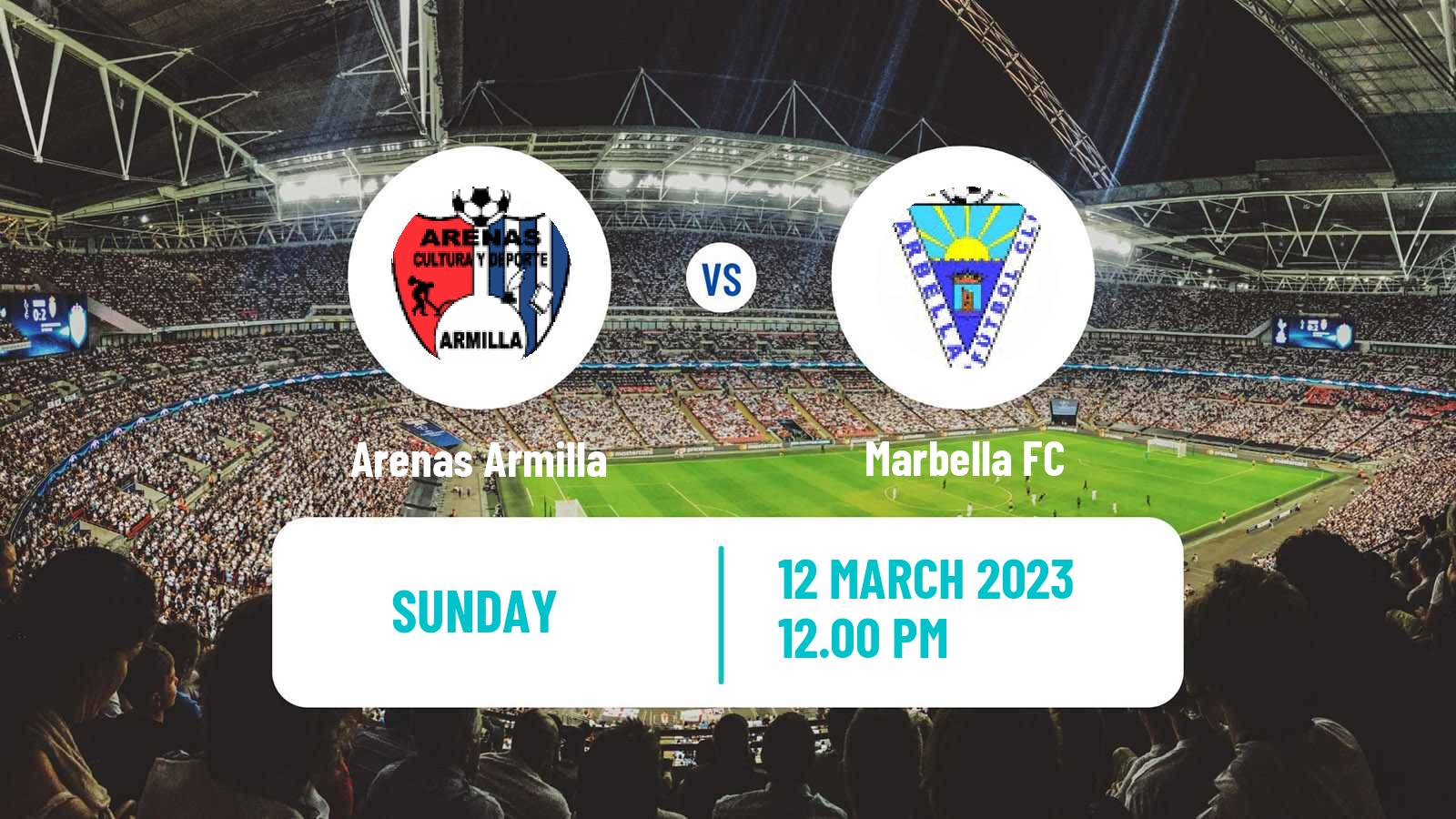 Soccer Spanish Tercera RFEF - Group 9 Arenas Armilla - Marbella