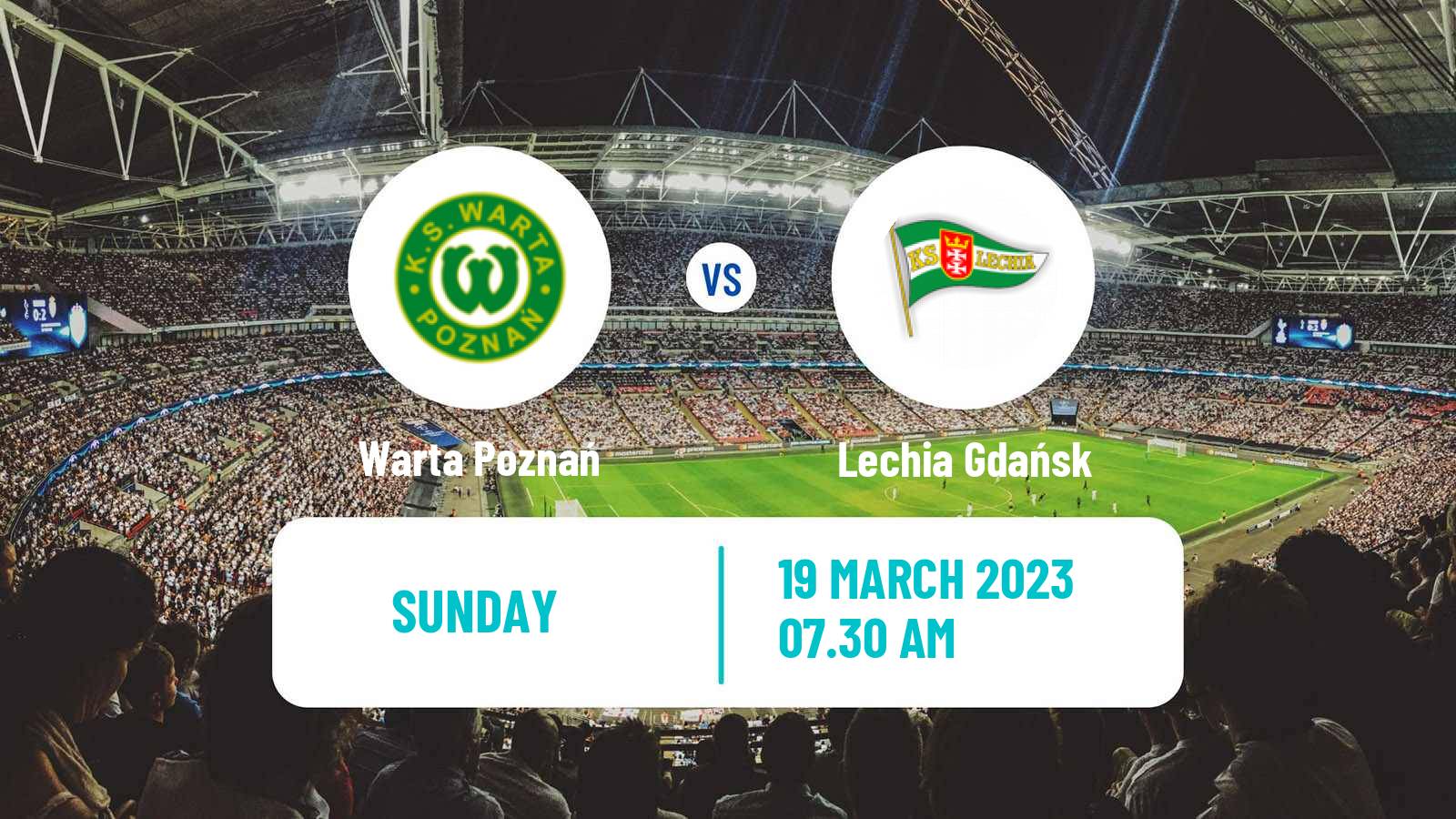 Soccer Polish Ekstraklasa Warta Poznań - Lechia Gdańsk